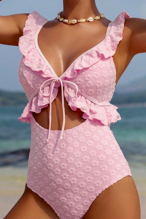 Costum de baie întreg LEANOMA, Culoare: roz, IVET.RO - Reduceri de până la -80%