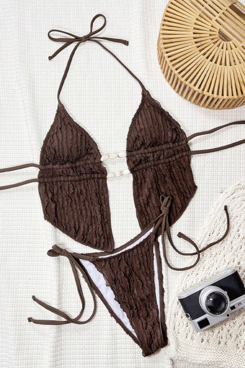 Costum de baie VEOXIRA BROWN, Culoare: maro, IVET.RO - Reduceri de până la -80%