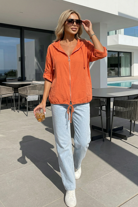 Geacă VLONDELZA ORANGE, Culoare: portocaliu, IVET.RO - Reduceri de până la -80%