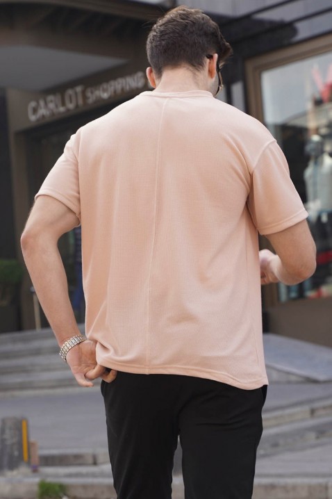 Tricou bărbați LOMENZO BEIGE, Culoare: bej, IVET.RO - Reduceri de până la -80%