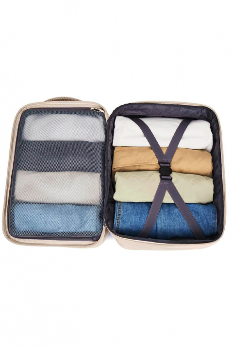 Rucsac calatorie pentru bagaje de mana Ryanair WINZONA ECRU, Culoare: ecru, IVET.RO - Reduceri de până la -80%