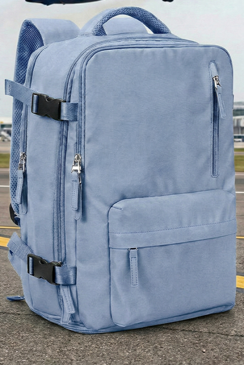 Rucsac calatorie pentru bagaje de mana Ryanair ROLNEZA SKY, Culoare: albastru deschis, IVET.RO - Reduceri de până la -80%