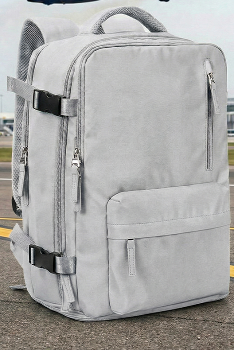 Rucsac calatorie pentru bagaje de mana Ryanair ROLNEZA GREY, Culoare: gri, IVET.RO - Reduceri de până la -80%