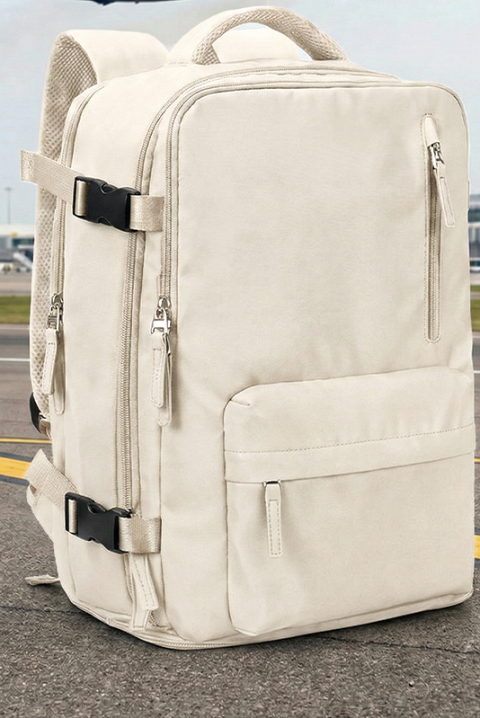 Rucsac calatorie pentru bagaje de mana Ryanair ROLNEZA ECRU, Culoare: ecru, IVET.RO - Reduceri de până la -80%