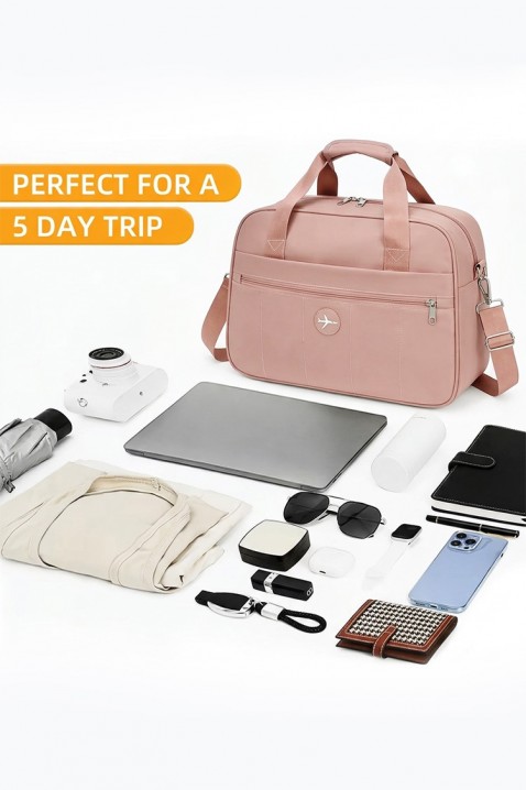 Geantă de calatorie pentru bagaje de mana WINDINZA PUDRA - pentru Ryanair/Wizz Аir, Culoare: pudră, IVET.RO - Reduceri de până la -80%