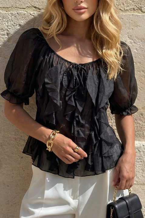 Top TAROLIA BLACK, Culoare: negru, IVET.RO - Reduceri de până la -80%