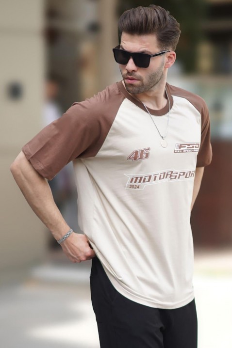 Tricou bărbați RELONDO BROWN, Culoare: maro, IVET.RO - Reduceri de până la -80%