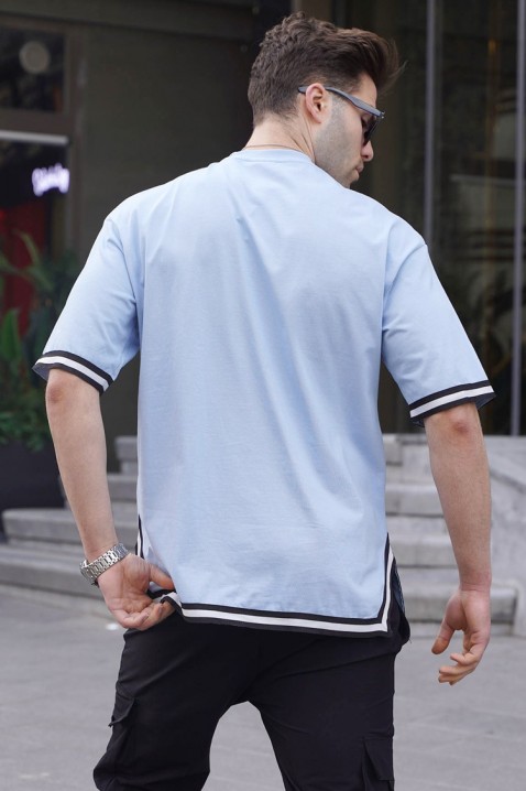 Tricou bărbați VLOMENZO SKY, Culoare: albastru deschis, IVET.RO - Reduceri de până la -80%