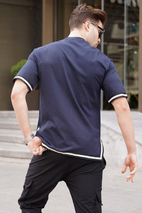 Tricou bărbați VLOMENZO NAVY, Culoare: bleumarin, IVET.RO - Reduceri de până la -80%