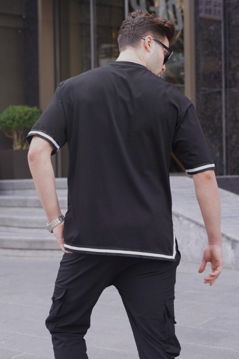 Tricou bărbați VLOMENZO BLACK, Culoare: negru, IVET.RO - Reduceri de până la -80%