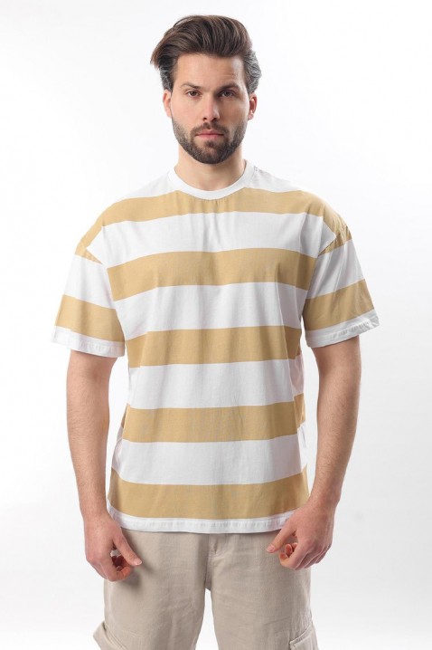 Tricou bărbați RELDONZO BEIGE, Culoare: bej, IVET.RO - Reduceri de până la -80%