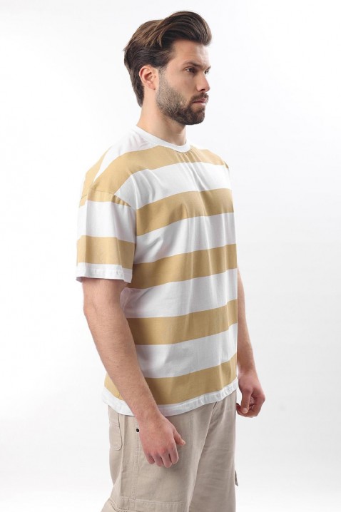 Tricou bărbați RELDONZO BEIGE, Culoare: bej, IVET.RO - Reduceri de până la -80%