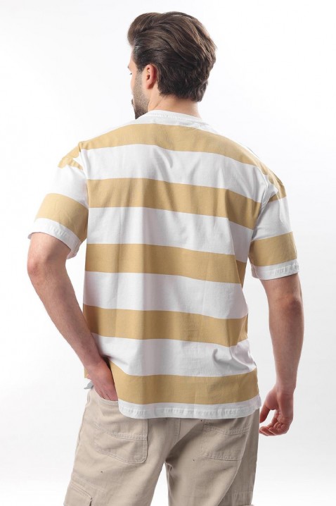 Tricou bărbați RELDONZO BEIGE, Culoare: bej, IVET.RO - Reduceri de până la -80%