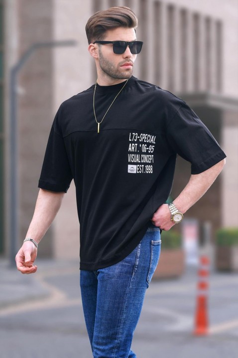 Tricou bărbați MARTILZO BLACK, Culoare: negru, IVET.RO - Reduceri de până la -80%