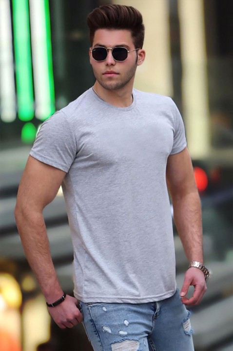 Tricou bărbați DELNIZO GREY, Culoare: gri, IVET.RO - Reduceri de până la -80%