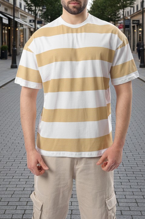 Tricou bărbați RELDONZO BEIGE, Culoare: bej, IVET.RO - Reduceri de până la -80%