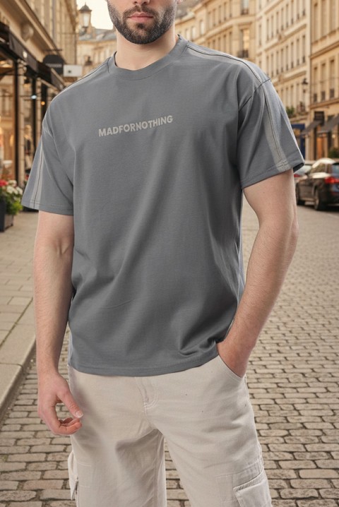 Tricou bărbați CHARLONZO GREY, Culoare: gri, IVET.RO - Reduceri de până la -80%