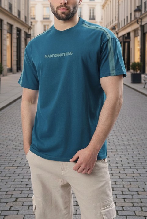 Tricou bărbați CHARLONZO PETROL, Culoare: petrol, IVET.RO - Reduceri de până la -80%