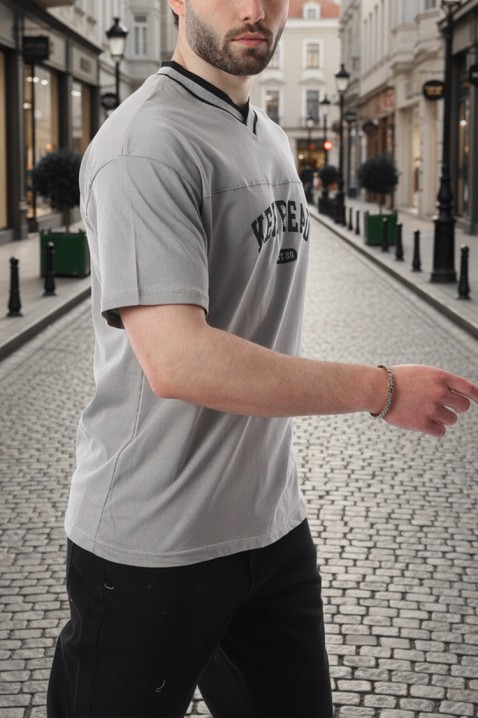 Tricou bărbați FELONZO GREY, Culoare: gri, IVET.RO - Reduceri de până la -80%