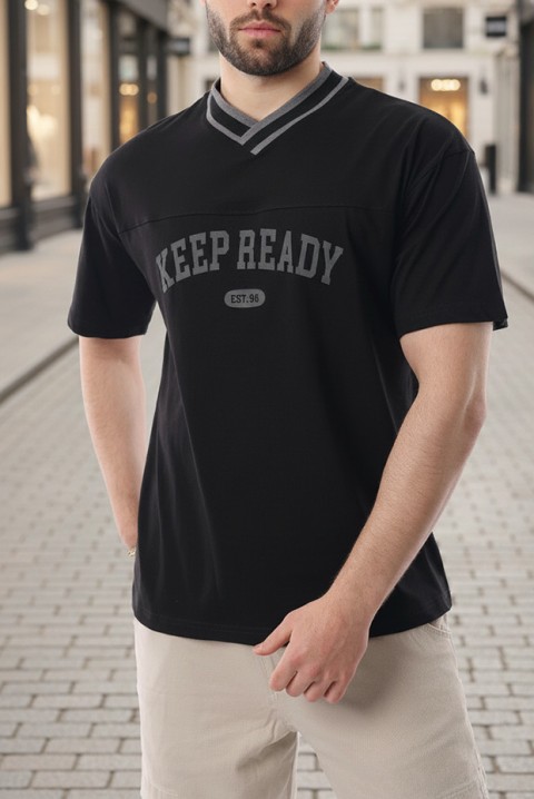 Tricou bărbați FELONZO BLACK, Culoare: negru, IVET.RO - Reduceri de până la -80%