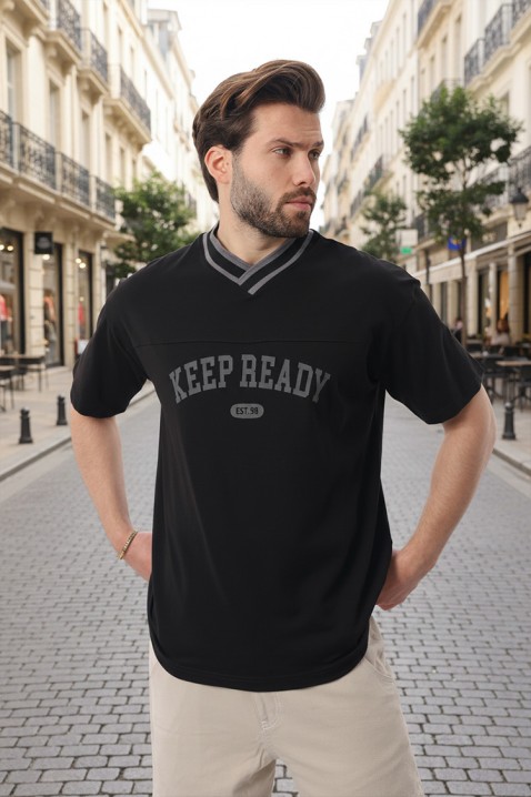 Tricou bărbați FELONZO BLACK, Culoare: negru, IVET.RO - Reduceri de până la -80%