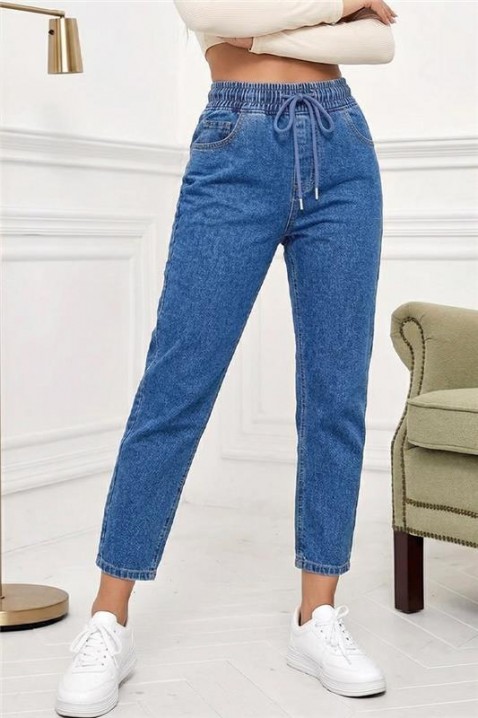 Blugi KALVORSA, Culoare: albastru, IVET.RO - Reduceri de până la -80%