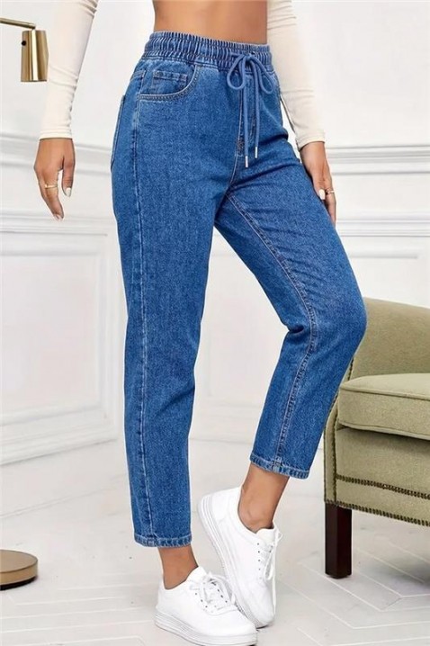 Blugi KALVORSA, Culoare: albastru, IVET.RO - Reduceri de până la -80%