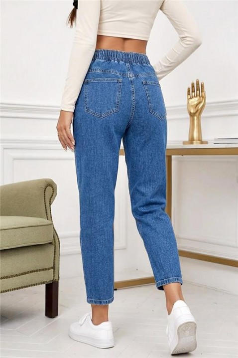 Blugi KALVORSA, Culoare: albastru, IVET.RO - Reduceri de până la -80%