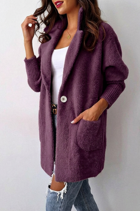 Cardigan LIORMEA LILA, Culoare: lila, IVET.RO - Reduceri de până la -80%