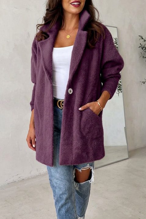 Cardigan LIORMEA LILA, Culoare: lila, IVET.RO - Reduceri de până la -80%