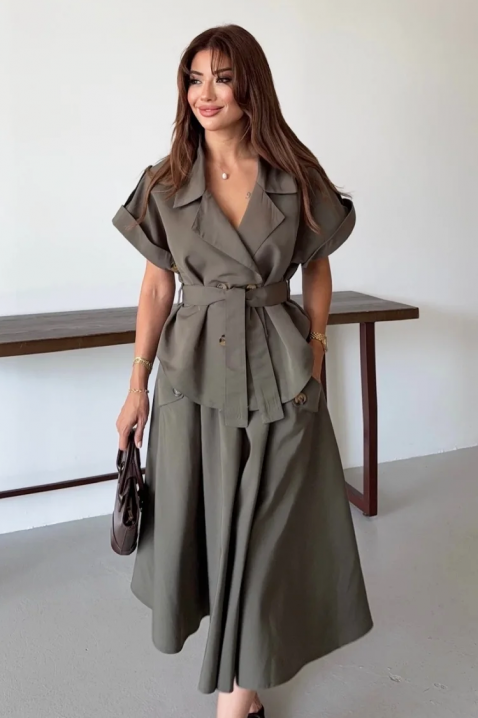 Set TRINELZA, Culoare: khaki, IVET.RO - Reduceri de până la -80%