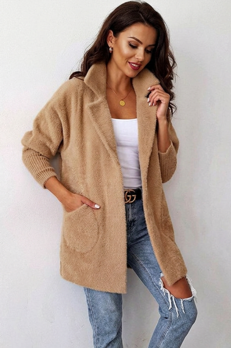 Cardigan LIORMEA BEIGE, Culoare: bej, IVET.RO - Reduceri de până la -80%