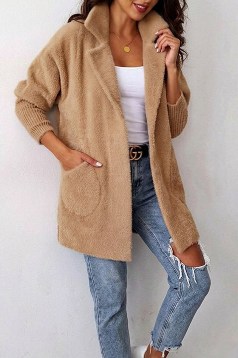 Cardigan LIORMEA BEIGE, Culoare: bej, IVET.RO - Reduceri de până la -80%