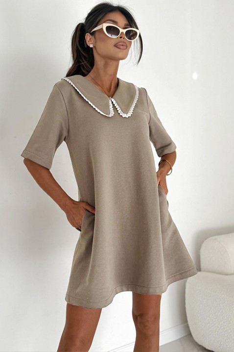 Rochie VANORLA BEIGE, Culoare: bej, IVET.RO - Reduceri de până la -80%