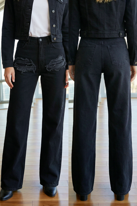 Blugi MERLILDA, Culoare: negru, IVET.RO - Reduceri de până la -80%