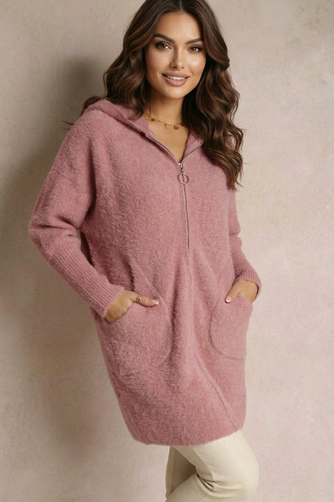 Cardigan ERNIOFA PUDRA, Culoare: pudră, IVET.RO - Reduceri de până la -80%