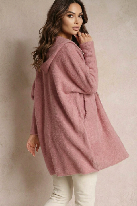 Cardigan ERNIOFA PUDRA, Culoare: pudră, IVET.RO - Reduceri de până la -80%