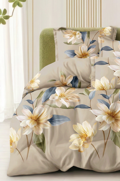 Lenjerie de pat MIOGENY 160x200 cm bumbac 3 piese, Culoare: multicolor, IVET.RO - Reduceri de până la -80%