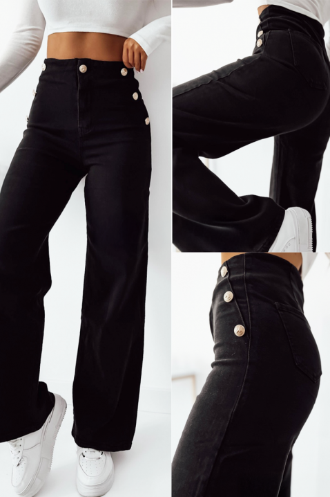 Blugi ZERDILMA BLACK, Culoare: negru, IVET.RO - Reduceri de până la -80%