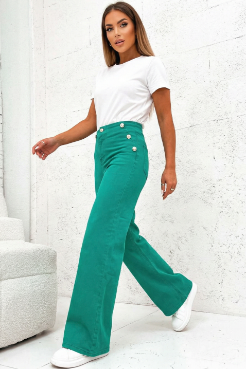 Blugi ZERDILMA GREEN, Culoare: verde, IVET.RO - Reduceri de până la -80%