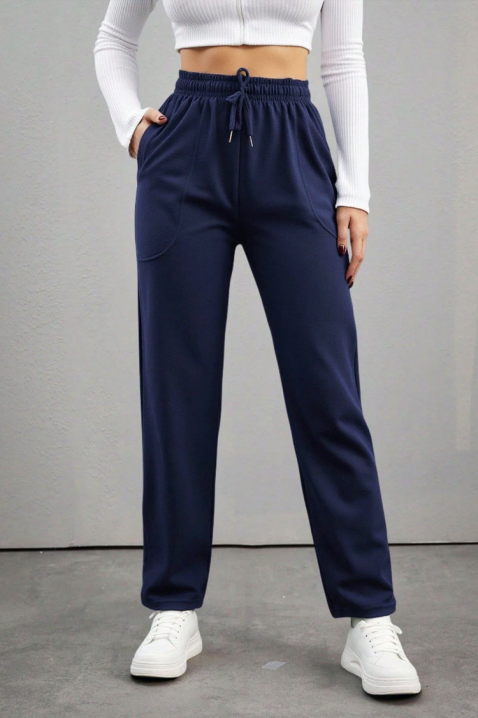 Pantaloni sport SPORZIDA, Culoare: bleumarin, IVET.RO - Reduceri de până la -80%