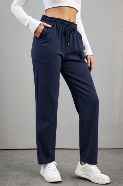 Pantaloni sport SPORZIDA, Culoare: bleumarin, IVET.RO - Reduceri de până la -80%