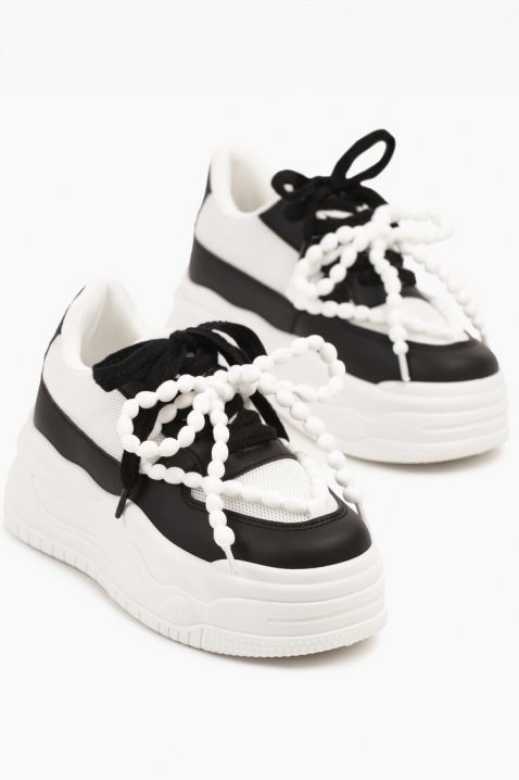 Teniși damă MOLENZA BLACK, Culoare: negru, IVET.RO - Reduceri de până la -80%