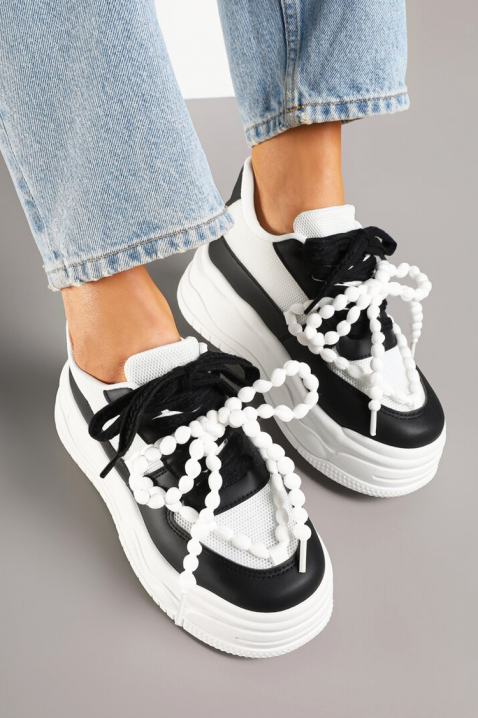 Teniși damă MOLENZA BLACK, Culoare: negru, IVET.RO - Reduceri de până la -80%