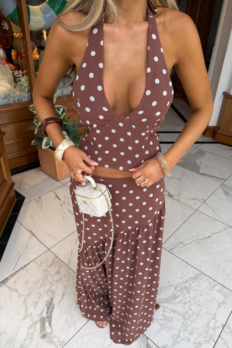 Set ELEONOZA, Culoare: maro, IVET.RO - Reduceri de până la -80%