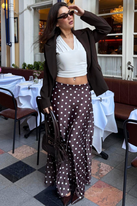 Fustă MOLARZA BROWN, Culoare: maro, IVET.RO - Reduceri de până la -80%