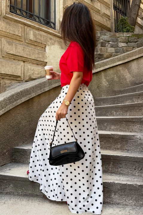 Fustă MOLARZA WHITE, Culoare: alb, IVET.RO - Reduceri de până la -80%