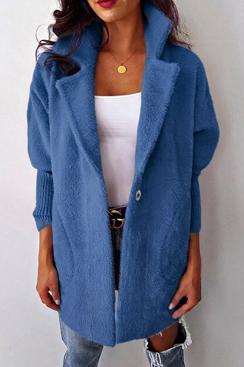 Cardigan LIORMEA BLUE, Culoare: albastru, IVET.RO - Reduceri de până la -80%