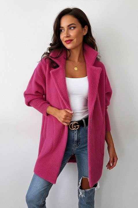 Cardigan LIORMEA FUCHSIA, Culoare: fuchsia, IVET.RO - Reduceri de până la -80%