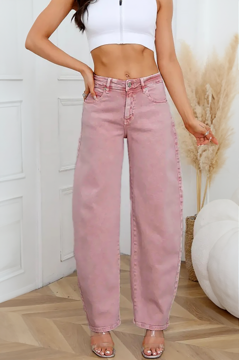 Blugi ZAGROLDA PUDRA, Culoare: pudră, IVET.RO - Reduceri de până la -80%